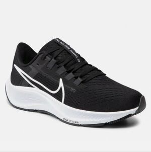 Nike Men's Air Zoom Pegasus Black White Running Shoes Sneakers, 9.5